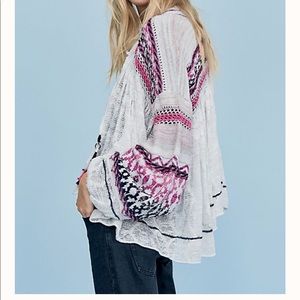 Free People Dreamland Knit Cardi